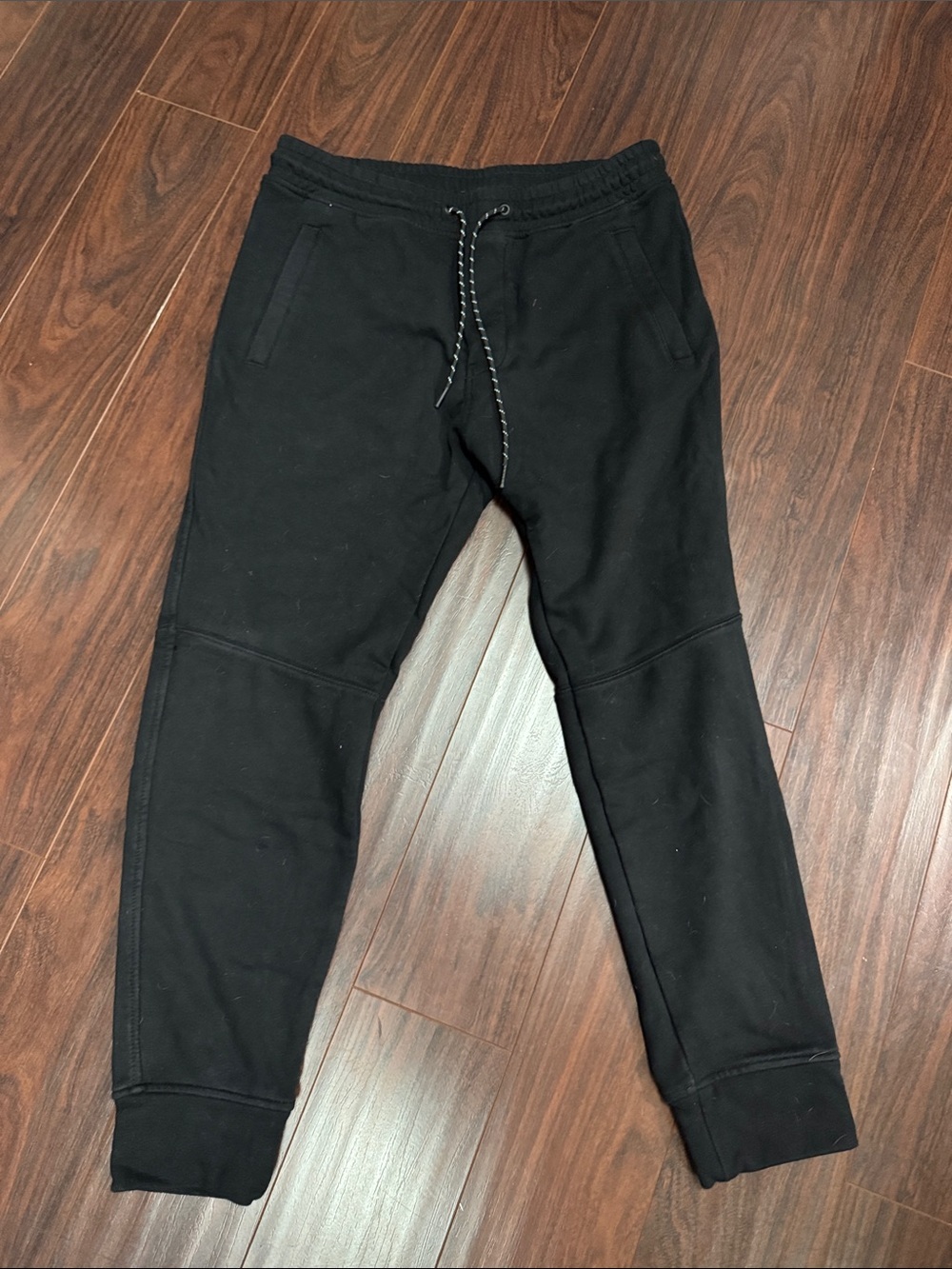 American Eagle Men’s Joggers - Black & Burgundy - Picture 5 of 7